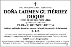 Carmen Gutiérrez Duque